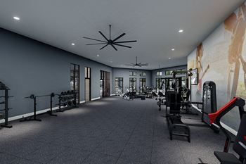 Cutting edge fitness center